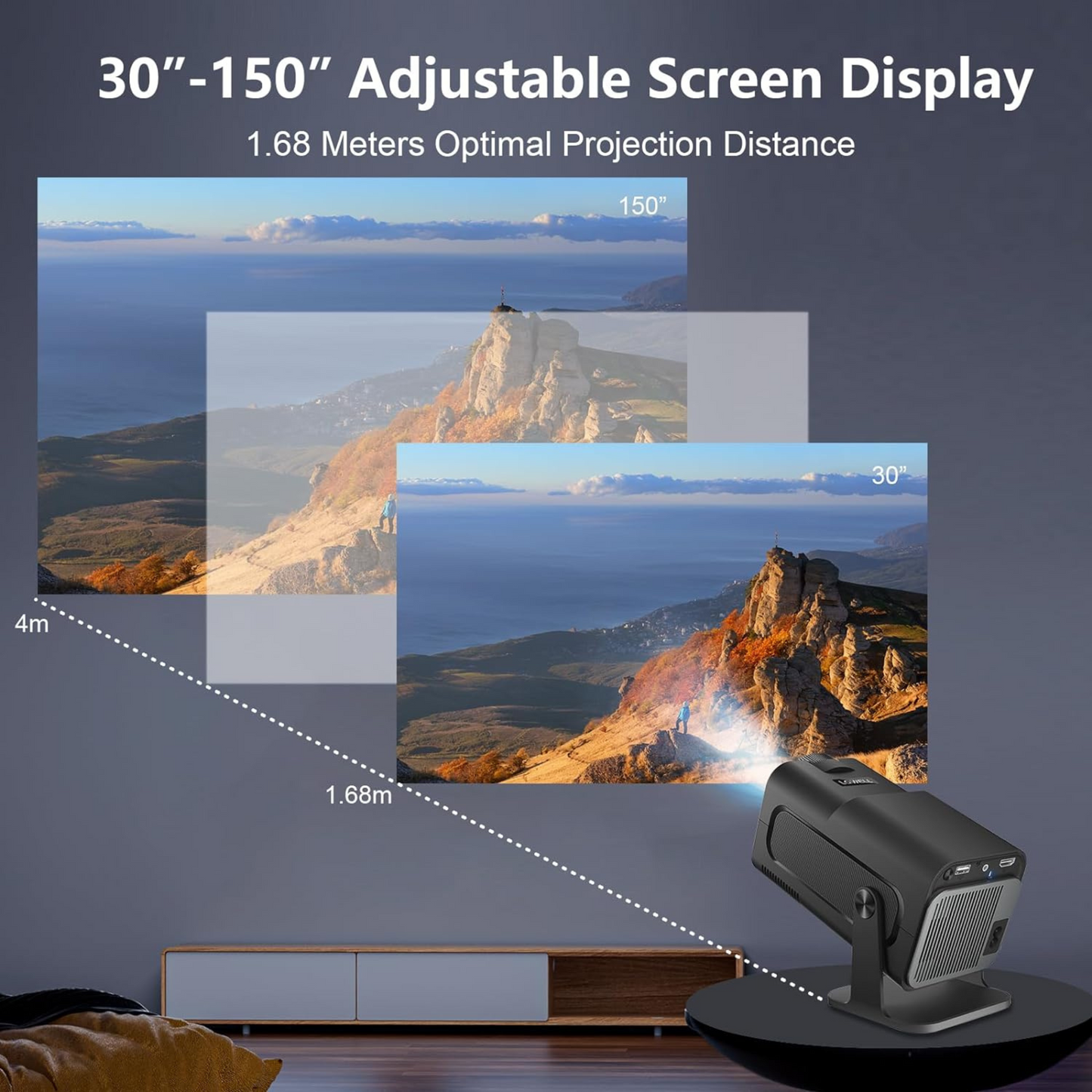 VISTA Infinity™ 4K Ultra HD Smart Projector *2025 EDITION*