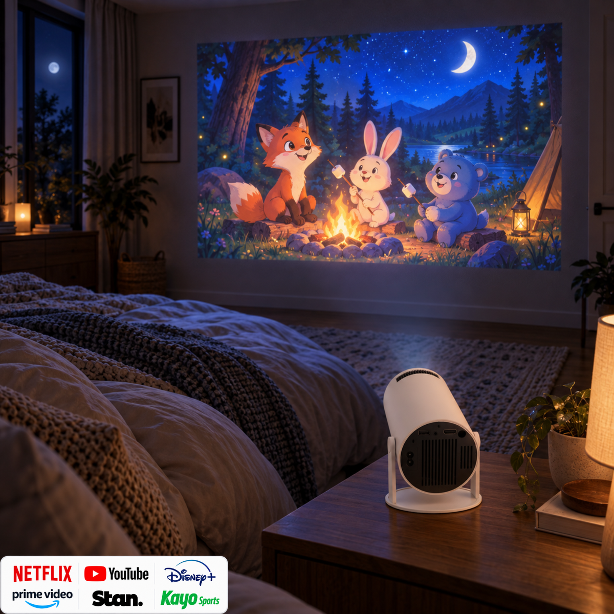 VISTA Pro™ 4K HD Smart Projector