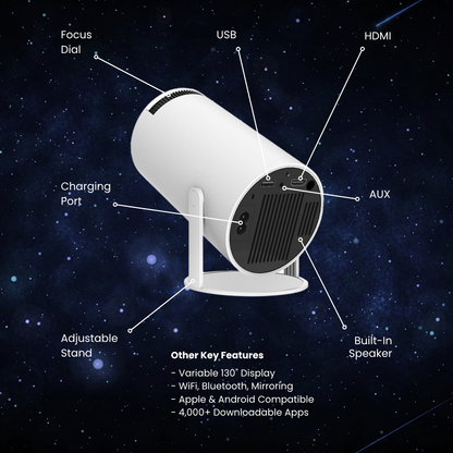 VISTA Pro™ 4K HD Smart Projector